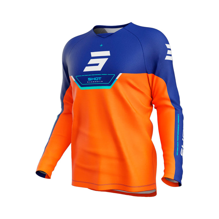 camisola-crianca-shot-draw-kid-daytona-orange-front