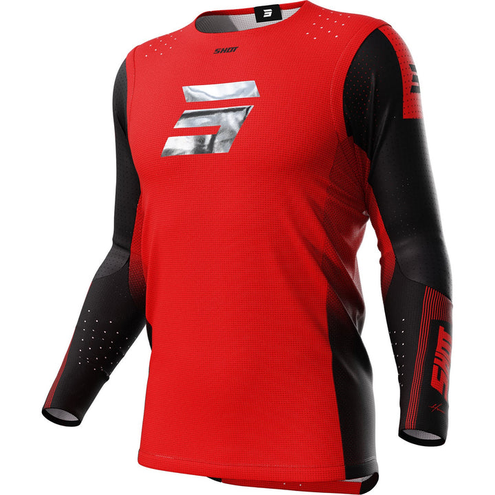 camisola-shot-aerolite-honor-vermelha-cromada-front