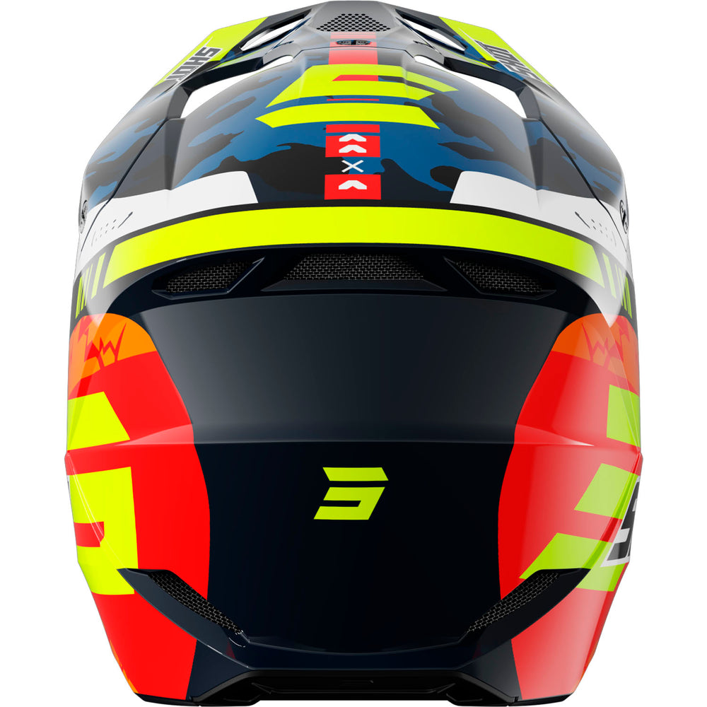capacete-crianca-shot-furious-kid-flash-blue-neon-yellow-glossy-back