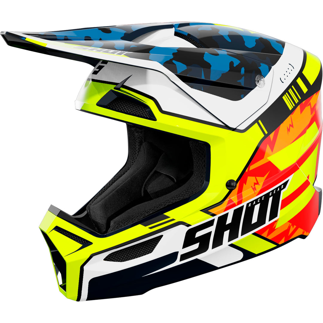 capacete-crianca-shot-furious-kid-flash-blue-neon-yellow-glossy-left