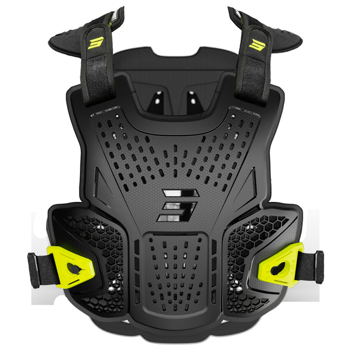 shot-chest-protector-airflow-evo-black-front