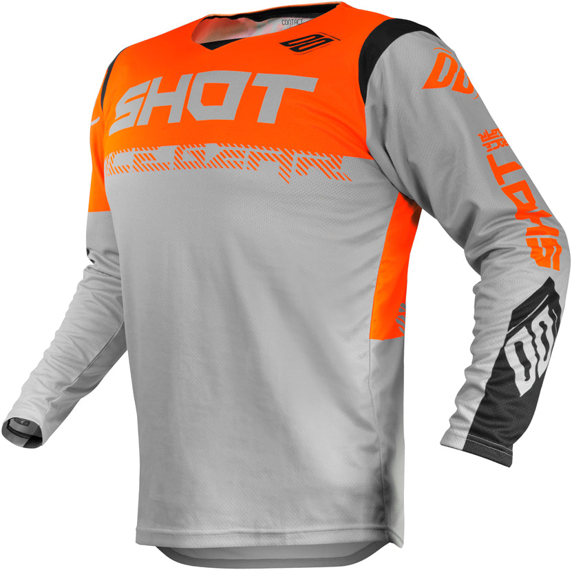 camisola-contact-trust-cinza-laranja-neon-front