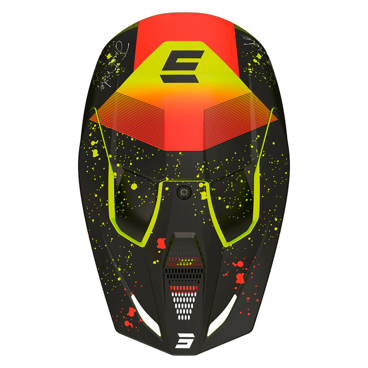 CASQUE SHOT FURIOUS MATRIX ROUGE MAT