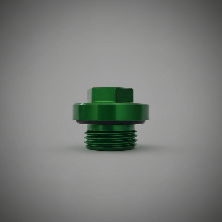 BOUCHON MOTEUR ET BOÎTE BUD RACING ALUMINIUM CNC ANODISÉ KAWASAKI KX / KX-F