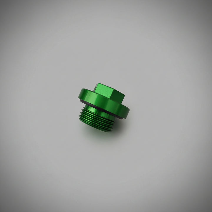 BOUCHON MOTEUR ET BOÎTE BUD RACING ALUMINIUM CNC ANODISÉ KAWASAKI KX / KX-F
