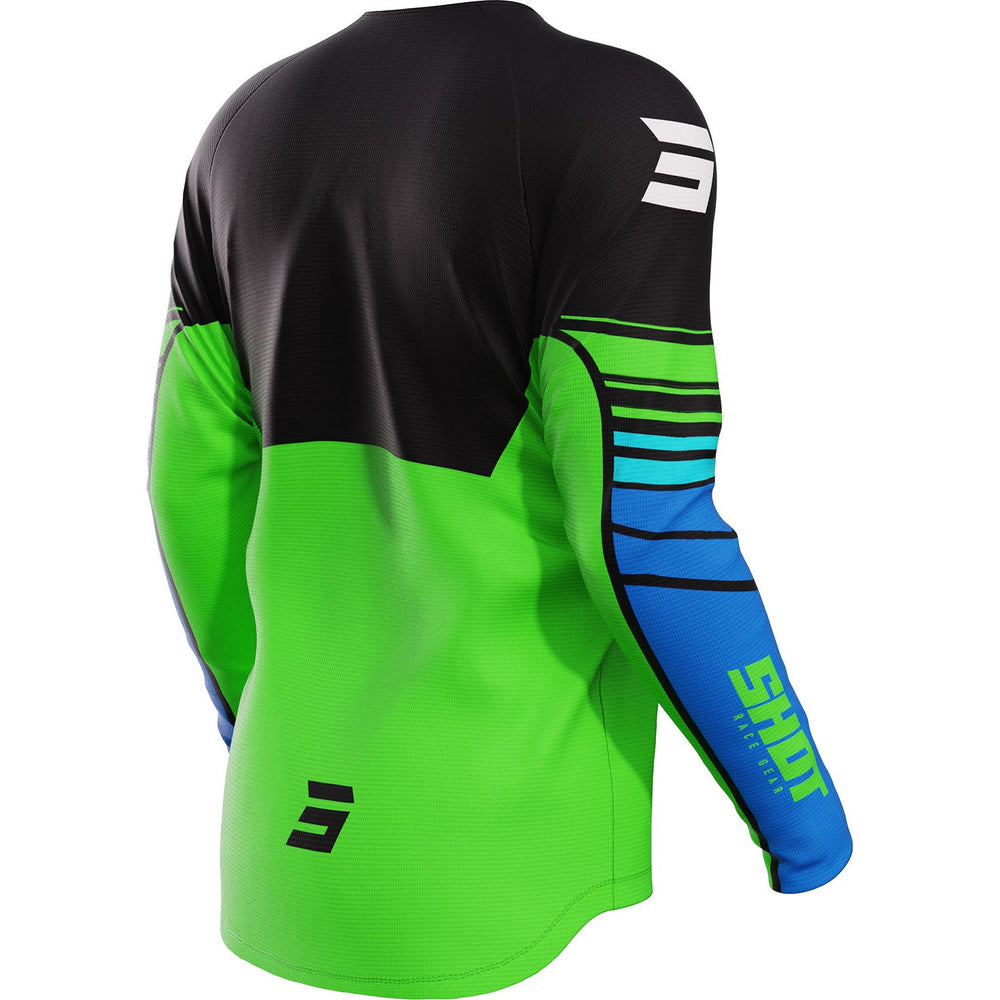 camisola-crianca-shot-draw-peak-verde-back