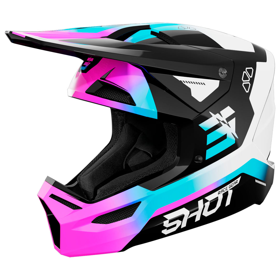 capacete-crianca-shot-furious-kid-rocket-pink-glossy-left