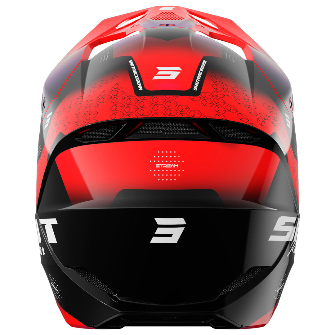 capacete-crianca-shot-furious-kid-stream-red-glossy-back