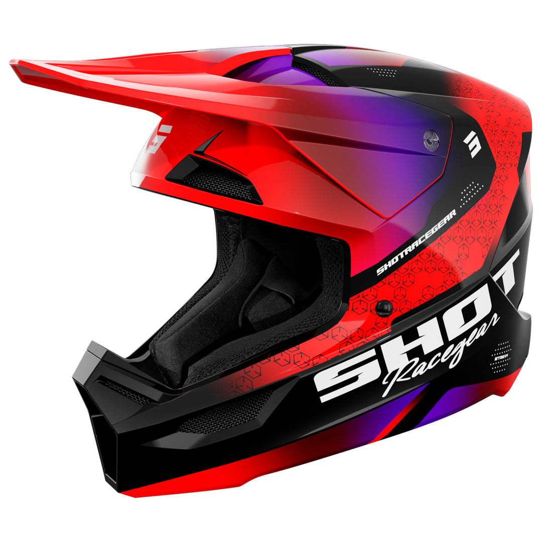 capacete-crianca-shot-furious-kid-stream-red-glossy-left