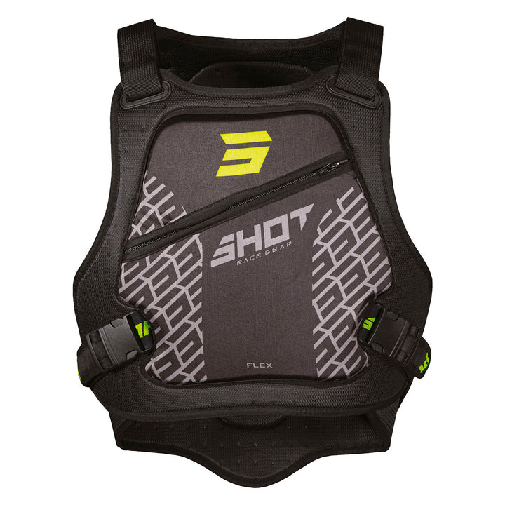 colete-adulto-flex-preto-amarelo-neon-frente