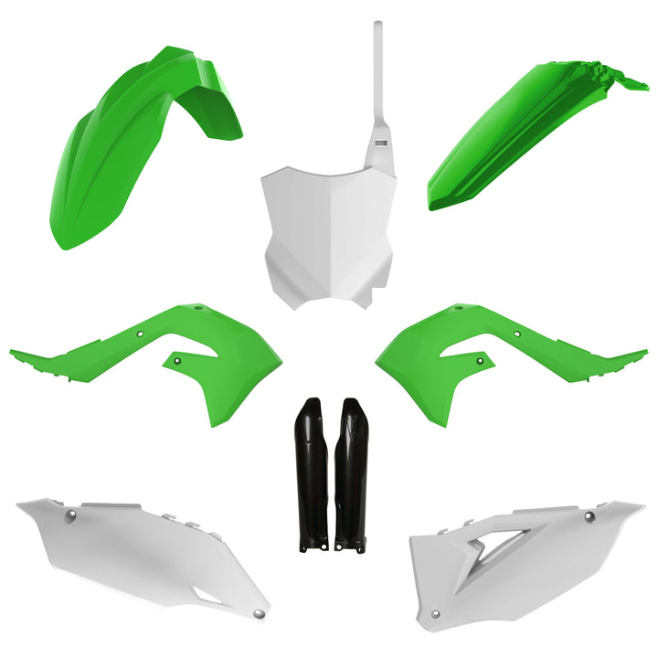 KIT PLASTIQUE COMPLET POLISPORT KAWASAKI KX 250F/450F 2019-2024