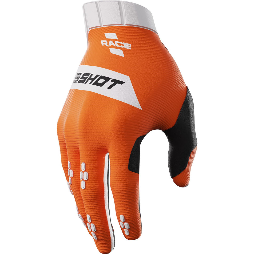 luvas-crianca-shot-race-laranja