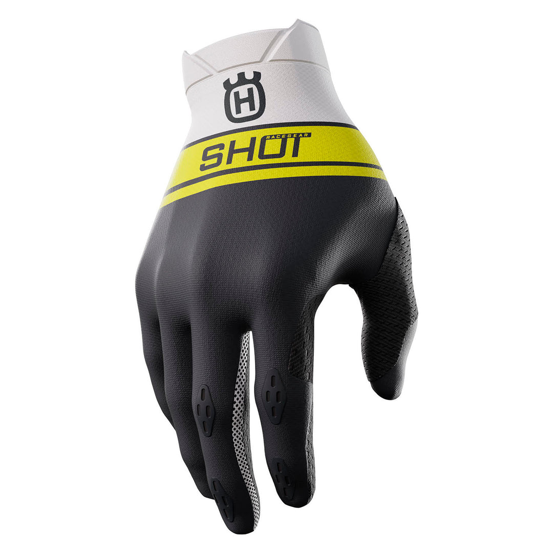 luvas-shot-lite-husqvarna-pretas-front