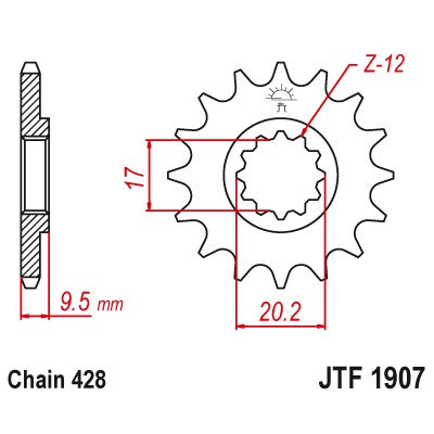 pinhao-jt-sprockets-ktm-sx-85-2004-2017-jtf1907.14-details