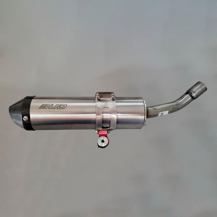 ponteira-escape-inox-bud-racing-ktm-sx-85-2018-2026-details