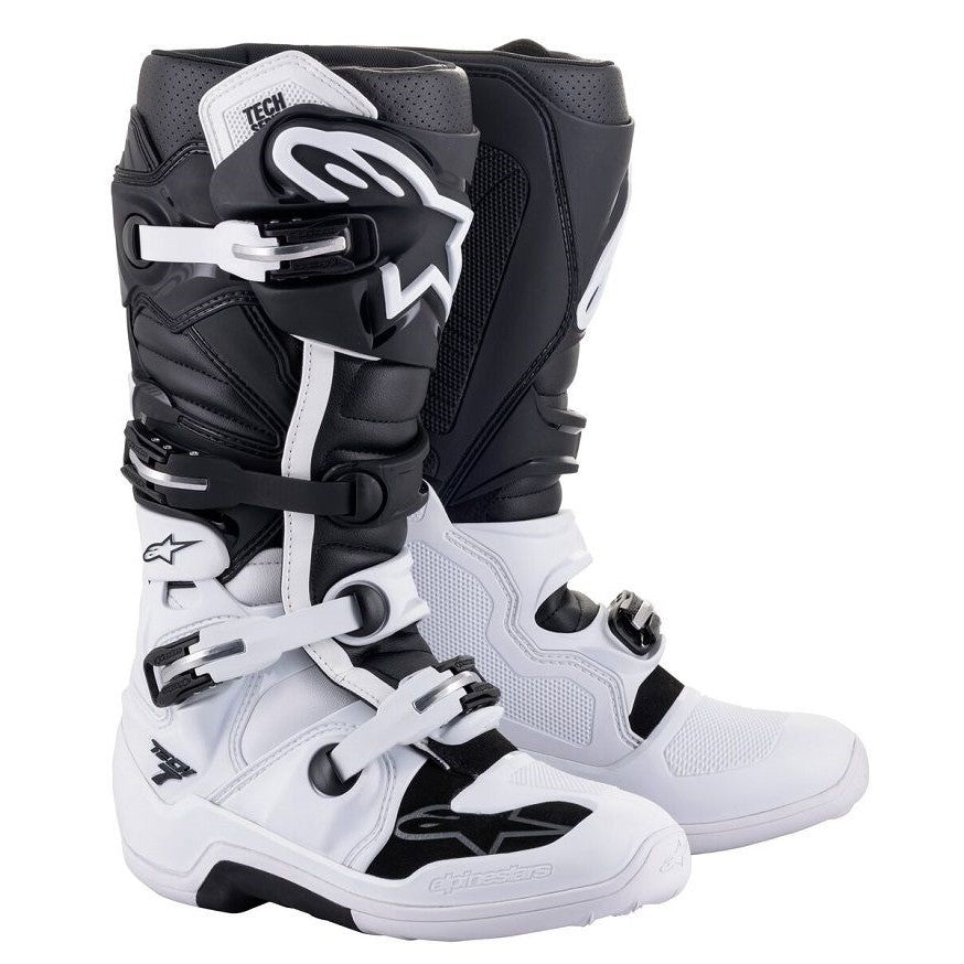 botas-alpinestars-tech-7-branco-preto