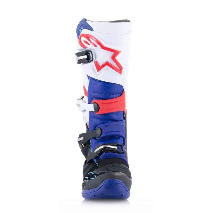 botas-alpinestars-tech-7-preto-azul-vermelho-branco-front