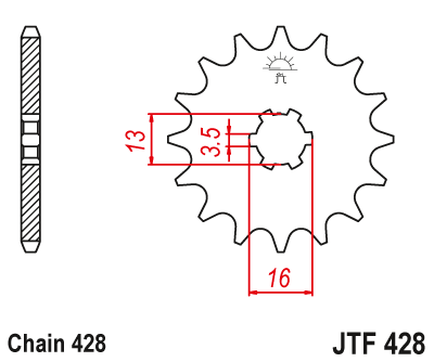 pinhao-jt-sprockets-jtf428-details